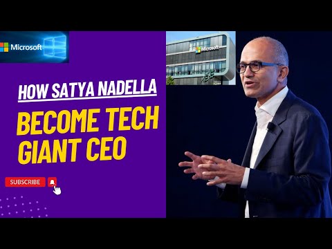 How Satya Nadella Become Tech Giant CEO I How a Indian become a CEO of Microsoft