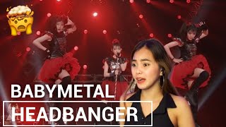 FIRSTIME REACT-BABYMETAL // HEADBANGER!! 「ヘドバンギャー!!|REACTION