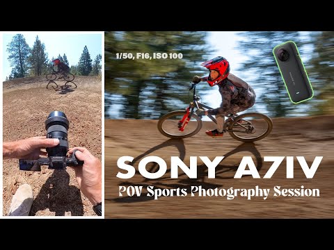 POV Sports Photography Session | Sony A7IV | Insta 360 X3