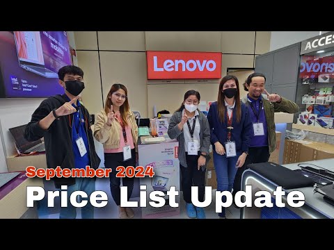 Lenovo Price List Update September 2024