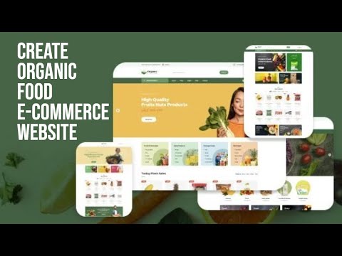 Create Organic Food eCommerce Website | Organic Food WooCommerce WordPress Website