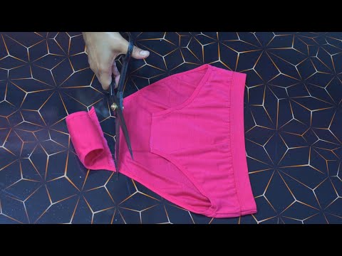 I Made 2 New Stylish Things Out Of Old Underwear!