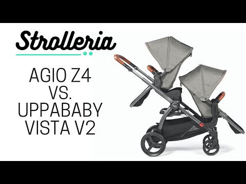 Agio Z4 vs. UPPAbaby VISTA V2 Stroller Comparison