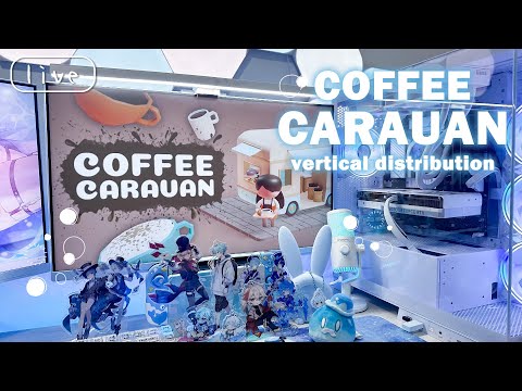 【実写Live】☕ Coffee Caravan ☕癒しのカフェ趣味レーションゲーム / Healing Cafe Hobby Rationing Game / steam