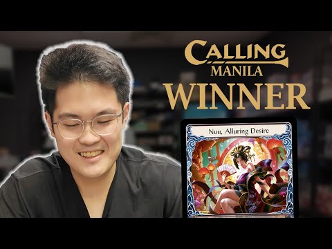 Calling: Manila WINNER Deck Tech  |  Nuu, Alluring Desire with Gordon Koh