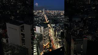 SHIBUYA SKY #shibuya #travel #shibuyasky #shibuyascramble #tokyonightview