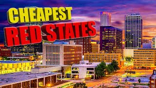 Top 10 Cheapest RED STATES to Buy a Home!!!