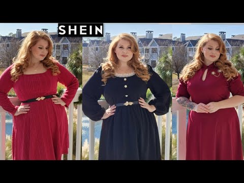 SHEIN Plus Size Dress Haul | January 2023