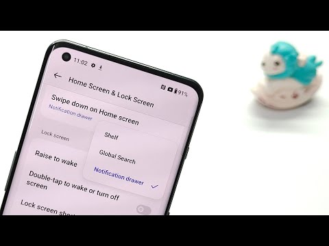 Swipe Down On Notification Centre In OnePlus 11 5G | Oneplus 11 Notification Setting 2024 ||