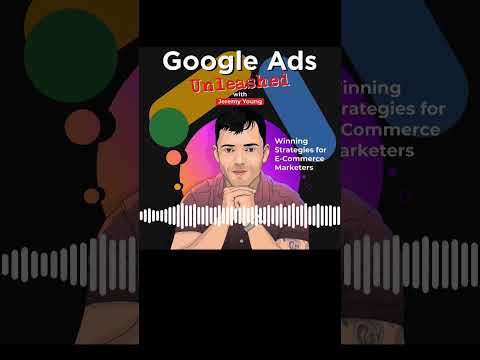 🎙 The Google Ads Unleashed Podcast is now live 🎙Hosted by Jeremy Young! #googleads #eccomerce