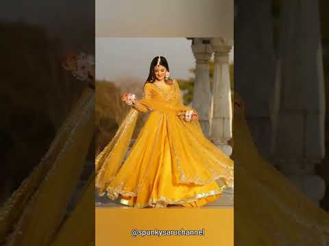 Top Trendy Anarkali Dress Designs || @spunkysaruchannel