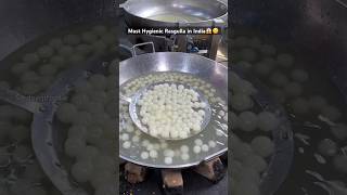 Most Hygienic Rasgulla🥵😱 #shortsfeed #foodvlog #streetfoodindia #foodie #indiansweet #food #foodie