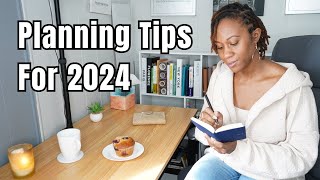 Stress-free planning tips for beginner planners for 2024