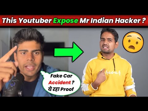 This Youtuber Expose Mr Indian Hacker ?। Mr Indian Hacker Accident Video । Saurabh Rathor Vlogs