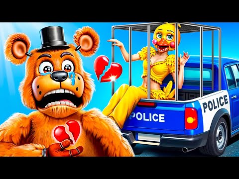 Jail Chica Love Story! Chica X Freddy Extreme Jail Makeover!