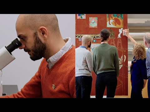 MoMA Conservators discover Matisse's process for "The Red Studio" | CONSERVATION STORIES