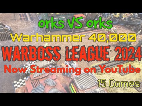 Dread's Warboss Tornament Highlights | 40k ORK battle report |