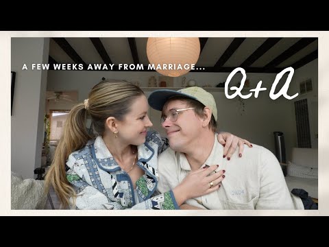 VLOG: q+a about second-time marriage, our wedding, plans and fears. (+ some home decor thrifting!)