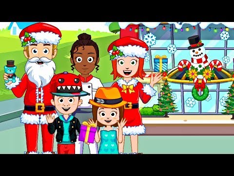 My Town Shopping Mall 🏪 Christmas Time 🎄 Game App for Kids