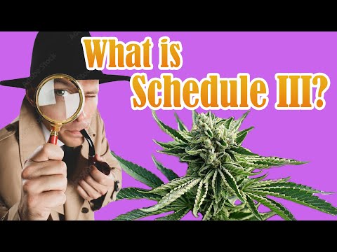 What happens if Cannabis goes to Schedule 3?