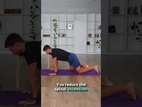 Avoid Back Pain in Up Dog