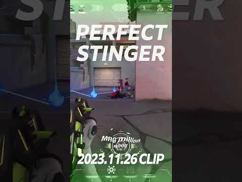 【#shorts】PERFECT STINGER【ムラッシュゲーミング】【Valorant】【million／ミリオン切り抜き】