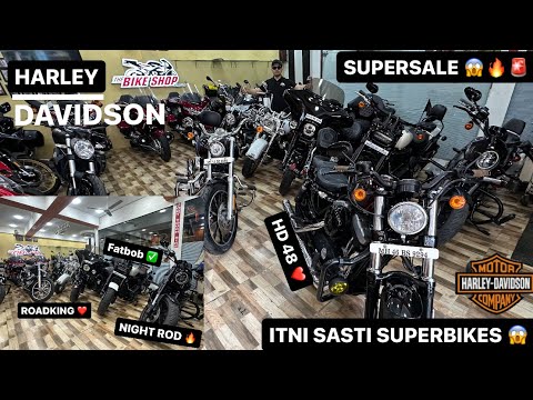 HARLEY DAVIDSON SUPERSALE - FATBOB,ROADKING ,NIGHT ROD,HERITAGE SOFTAIL ,HD 48 - CRUISER SUPERBIKES