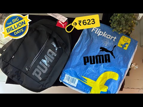 PUMA PIONEER I I 18.5 L Backpack l Big Billion Day’s Sale Unit Flipkart at ₹623 l Big Offers❤️🔥