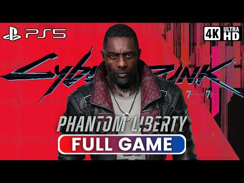 CYBERPUNK 2077: PHANTOM LIBERTY | Full Game (PS5 Gameplay 4K 60FPS)