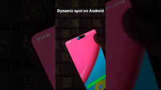 Dynamic Spot on Android | Samsung m53 5g | Tushar jangid | #shorts