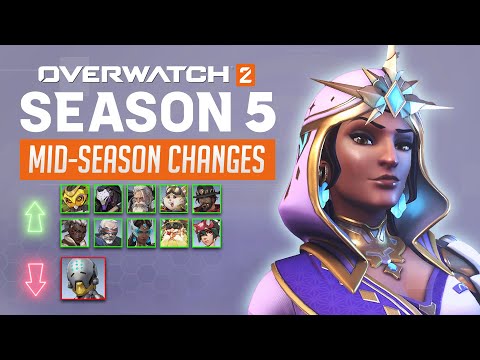 Symmetra is GIGABUFFED | Overwatch 2 - MID SEASON 5 Patch