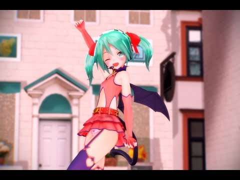 【MMD】Comet Honeymoon/彗星ハネムーン 「小悪魔なあぴミク」【1080p・60fps】