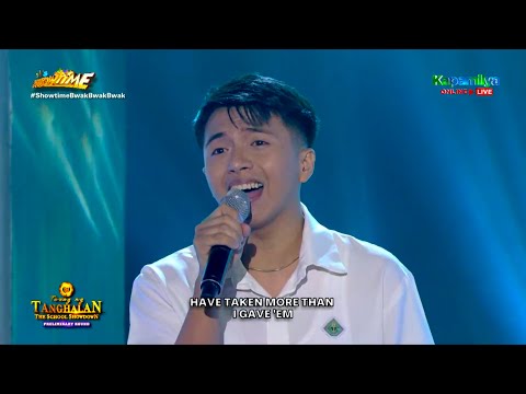 Russell Roxas - She Used to Be Mine - Tawag ng Tanghalan: The School Showdown - June 1, 2024