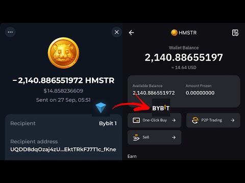 How to transfer $HMSTR token from Tonkeeper to Bybit or Binance | Hamster Airdrop Claim