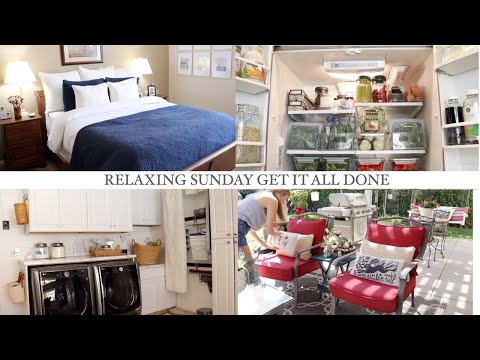 RELAXING CLEAN WITH ME | SUNDAY CLEANING MOTIVATION | GET IT ALL DONE