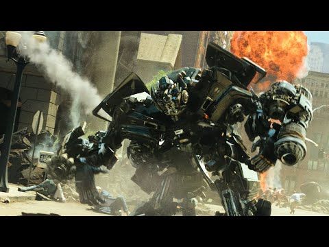 오토봇 vs 브롤 전투 장면 | 트랜스포머 (Transformers, 2007) [4K]