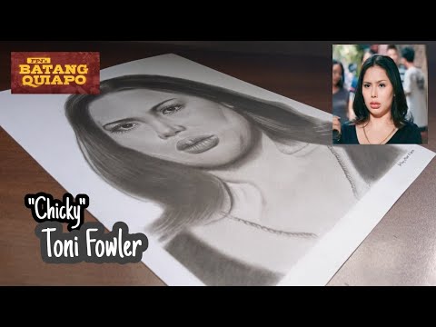 How to draw "Chicky" Toni Fowler from FPJ's Batang Quiapo | jesar art