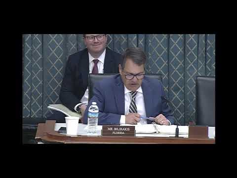 Rep. Bilirakis Remarks During Health Subcommittee Hearing on FDA, 5.22.24