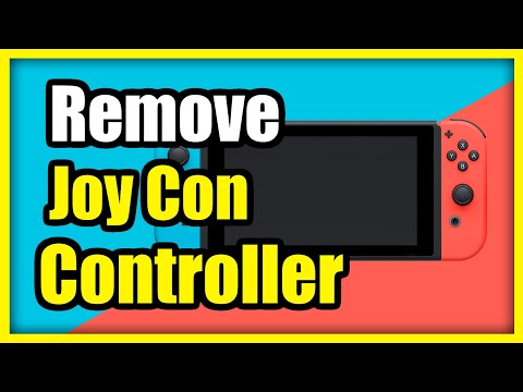 How to Remove Joy con Controller from Switch & Place on Attachment (Fast Tutorial)