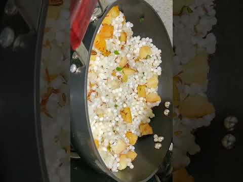 Non - Sticky Sabudana Khichdi | Navratri Recipes | Navratri Recipes For Fast | Vrat Recipe #shorts