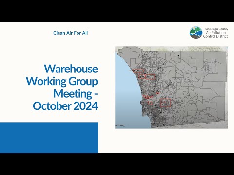 Warehouse Working Group Meeting 10-07-24