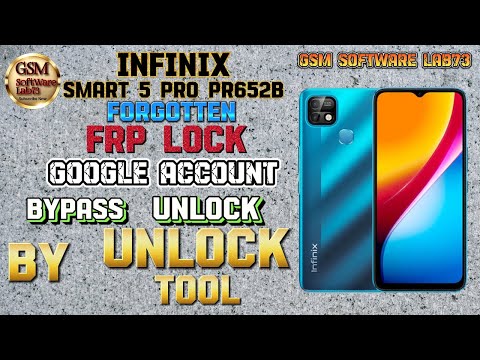 Infinix Smart 5 Pro FRP Bypass|Infinix Smart 5 Pro PR652B Google Account Unlock by Unlock Tool