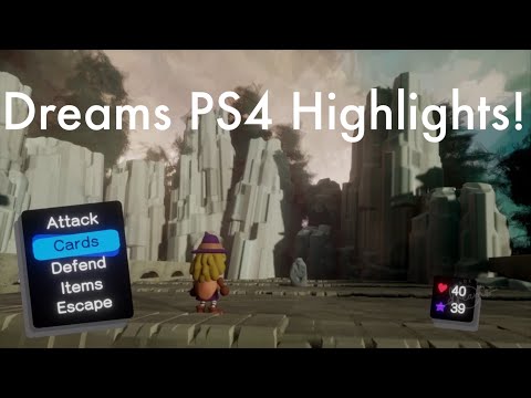 Dreams PS4: Gameplay #DreamsPS4 #MadeInDreams Character FPS Universeドリームズユニバース BEST trailer music CG