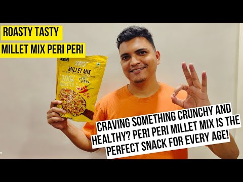 Peri Peri Millet Mix - Healthy & Tasty Snack | Perfect Namkeen for Kids & Adults