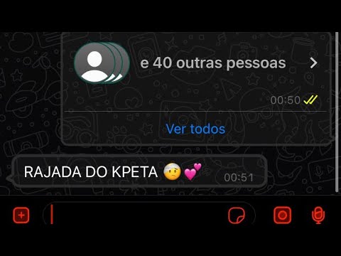 NOVO MELHOR WHATSAPP IMUNE TEMA IOS *igual* | ABRAAM iOS