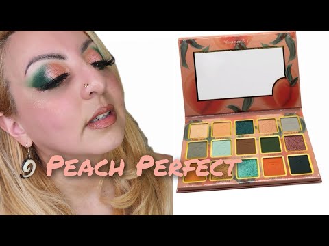 Gourmande Girls Peach Perfect Palette Inspired Look