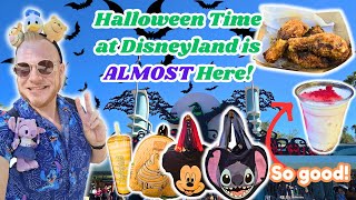 It's ALMOST Halloween Time at Disneyland! Merchandise, Food, & Fun Disney Day Vlog | Chicken & Slush