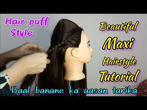 maxi hairstyle|maxi hairstyle tutorial | ambada hairstyle | kashees hairstyle step by step |