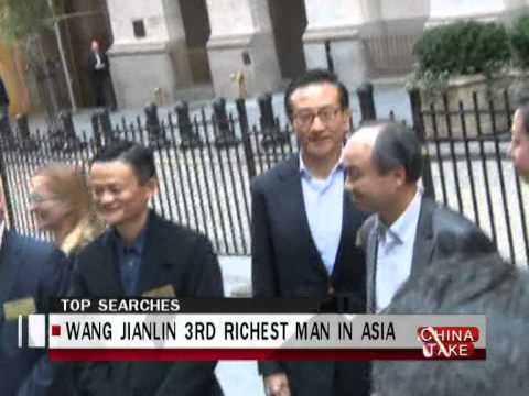 Wang Jianlin becomes third richest man in Asia