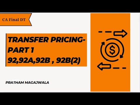 Transfer Prcing Part 1 - | CA Final Direct Tax | Nov 2024 | Ca Final November 2024